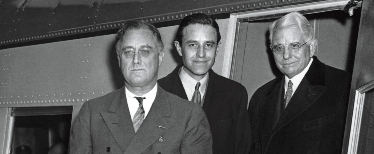 President Franklin Roosevelt with Averell Harriman
