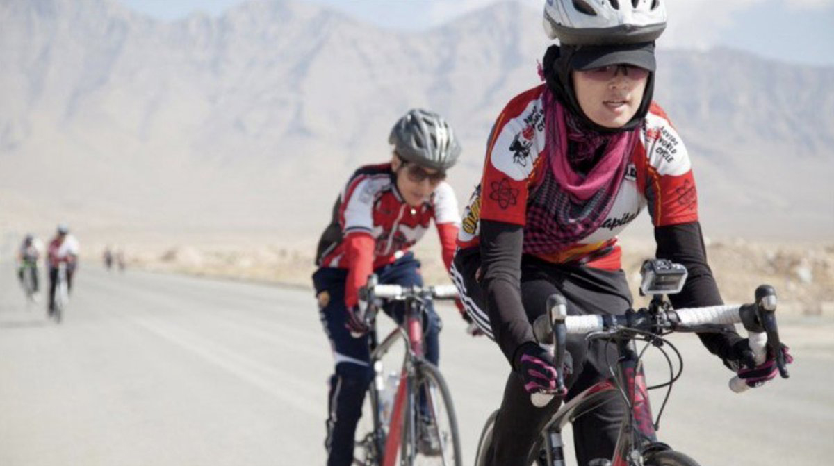 Two Afghan cyclers