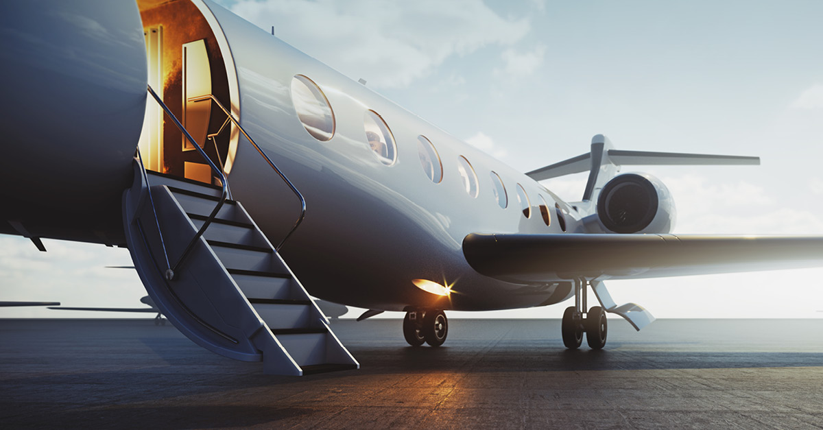 Private Air Travel Options and Tax Considerations call to action social image