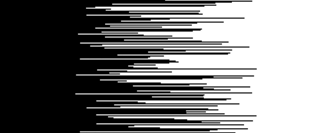 black & white horizontal stripes