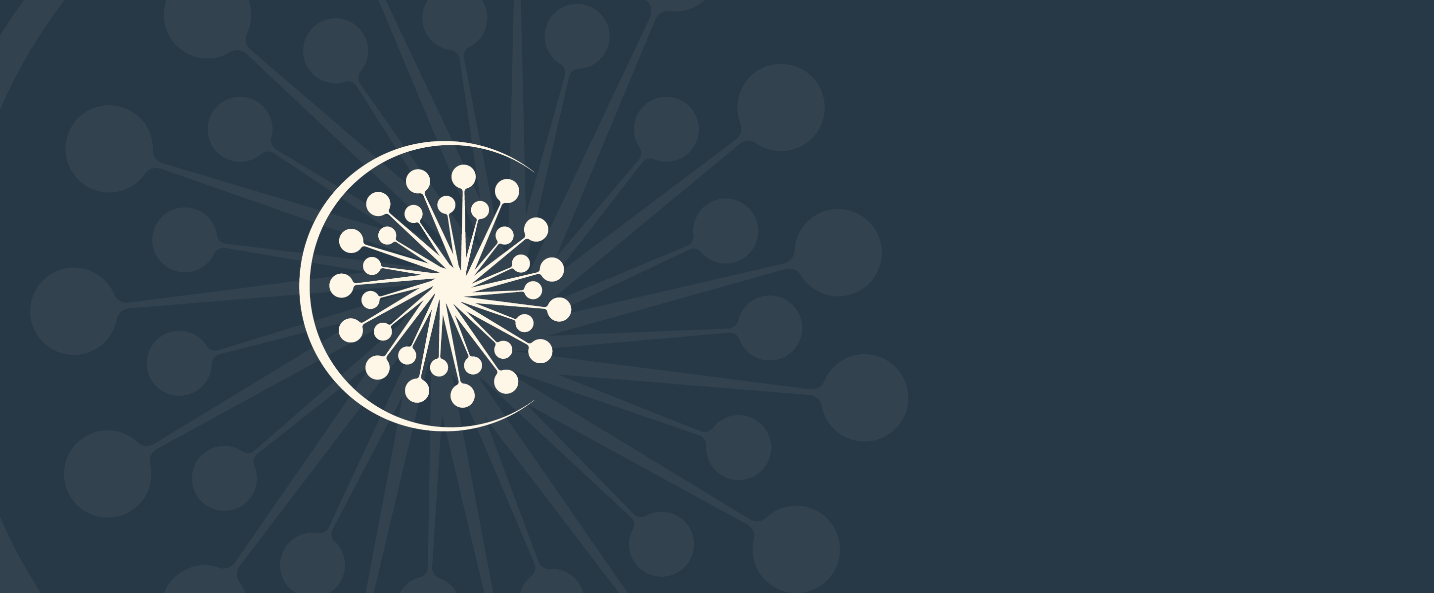 The Fresh Take symbol on the navy background