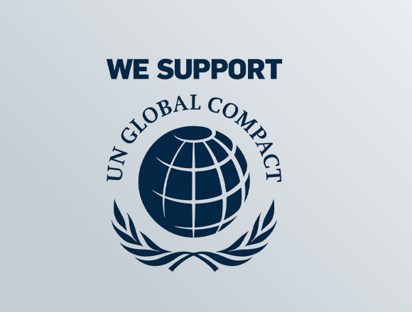 U.N. Global Compact Support Logo
