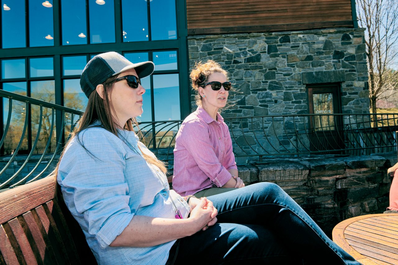 Jackie Kutzer and Christine Atkins, Co-Leaders of Orvis 5050 On the Water 