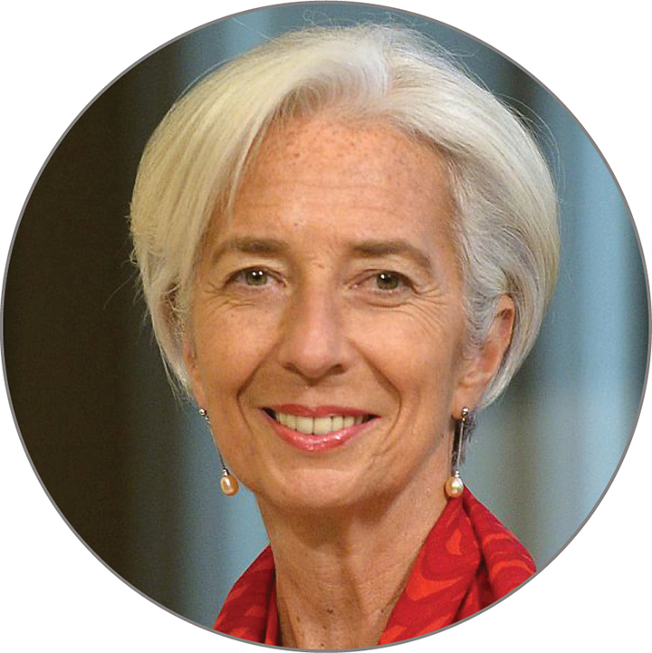 Christine Lagarde portrait