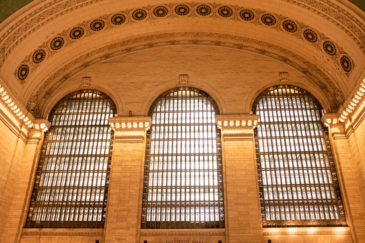 The Windows of Grand Central and Decorative Arch