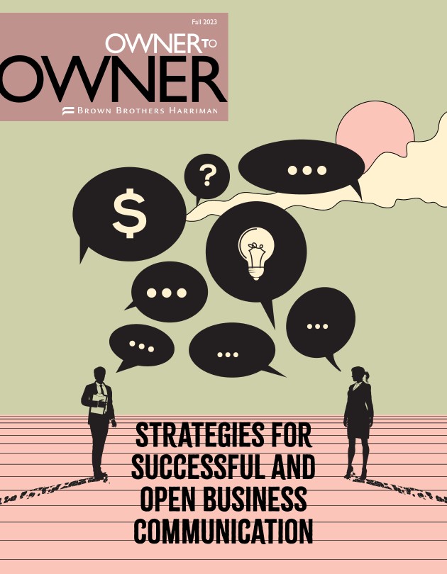 Owner to Owner Magazine - Fall 2023