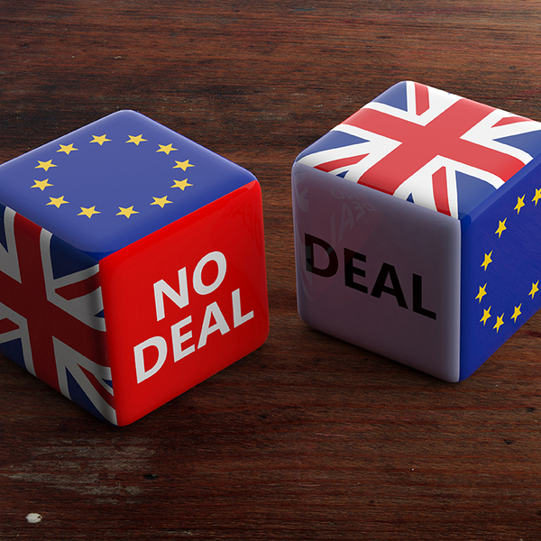 Brexit, deal or no deal dice