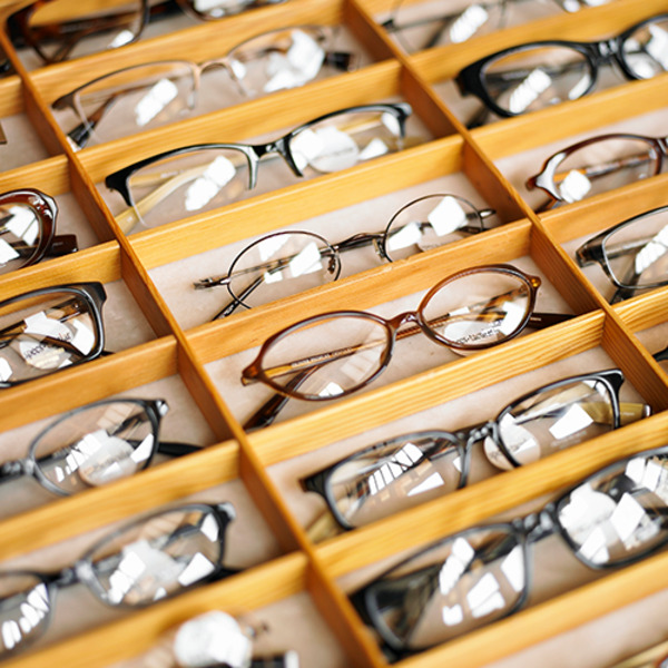 Drawer full with reading glasses