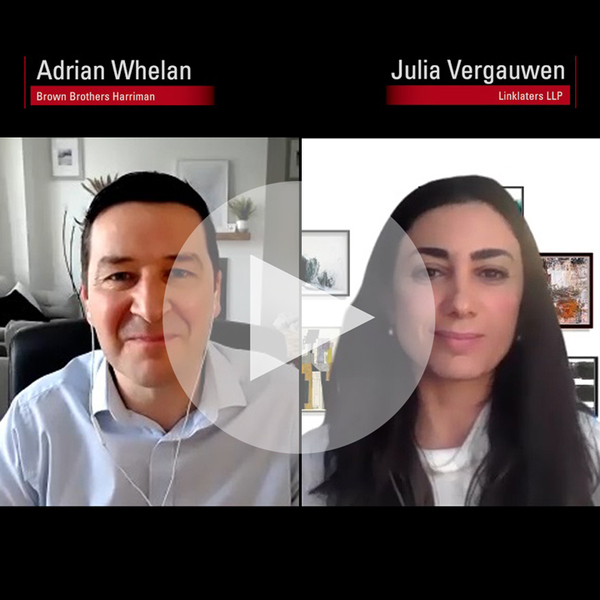 video chat with Adrian Whelan and Julia Vergauwen