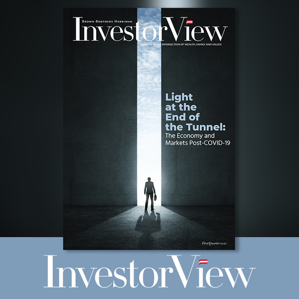Full cover of the Q1 2021 InvestorView Magazine.