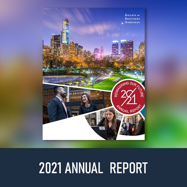 2021 Annual Report cover