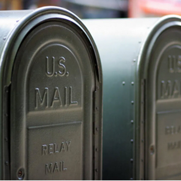 Two U.S. Mailboxes