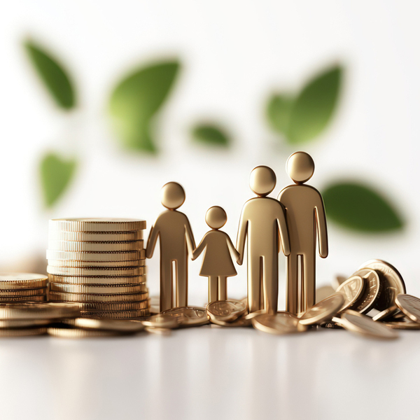 generational wealth with family-focused investment symbols