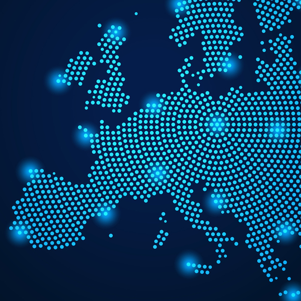 digital europe map