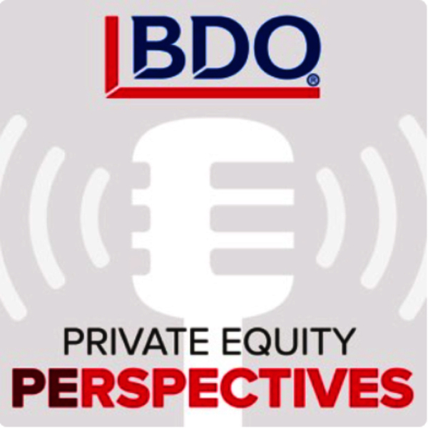 radio signal with words BDO Private Equity Perspectives