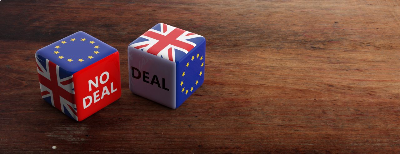 Brexit, deal or no deal dice
