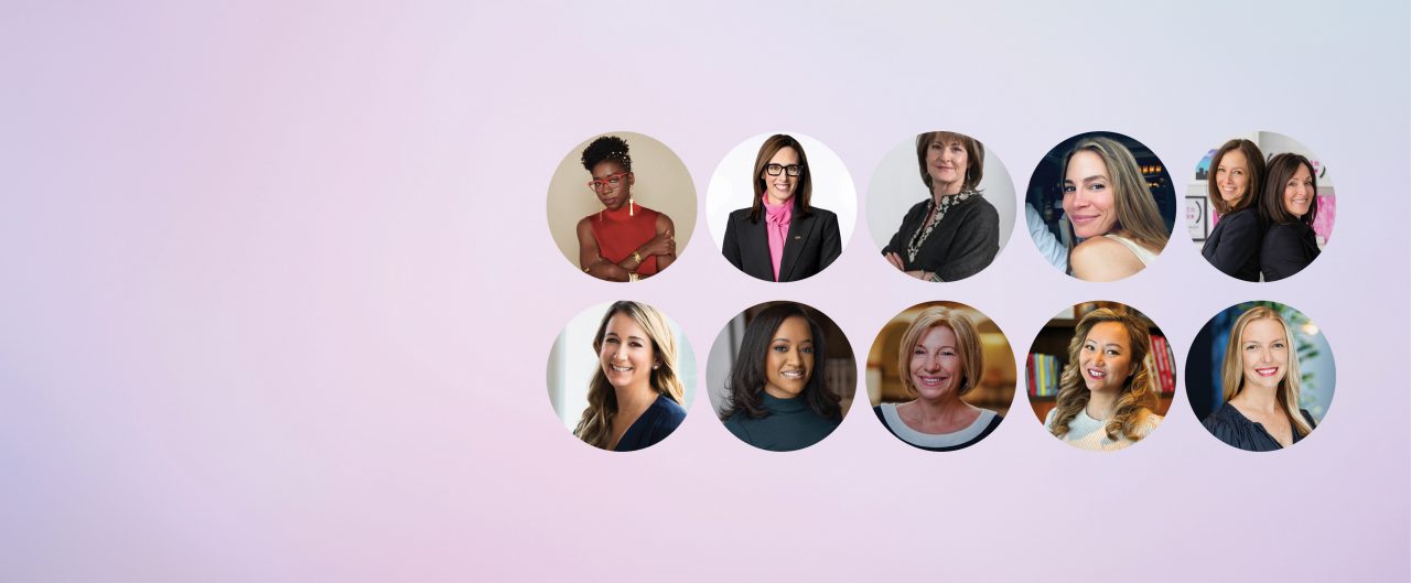 Dr. Joy Buolamwini, Jodie Kaufman Davis, Missy Godfrey, Alisha Goldstein, Tina Kramer, Shawnee Knight, Amanda Rice, Karla Trotman, Catherine Ulozas, Kristi Vo and Allison Whalen