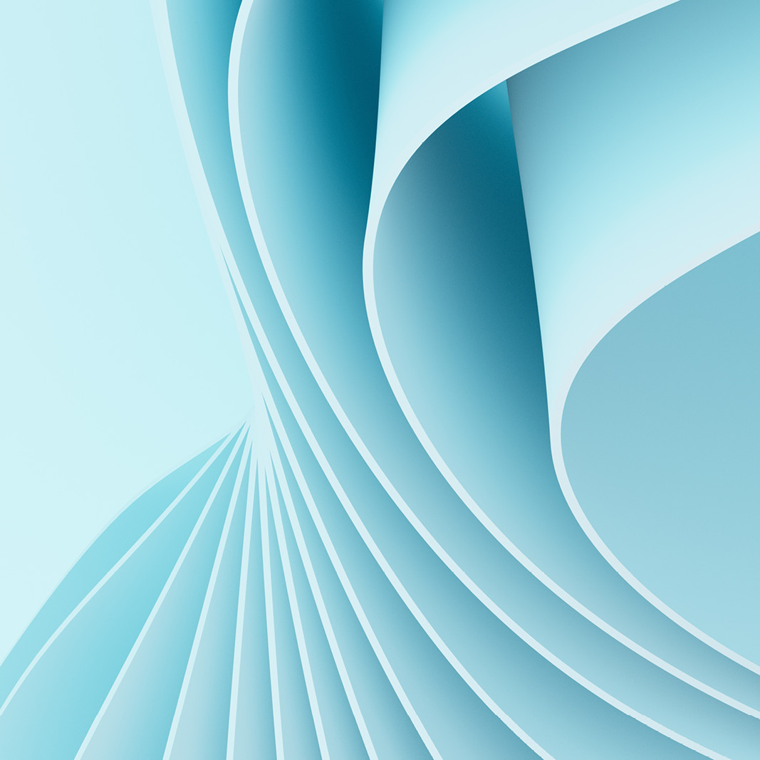 Modern light blue waves