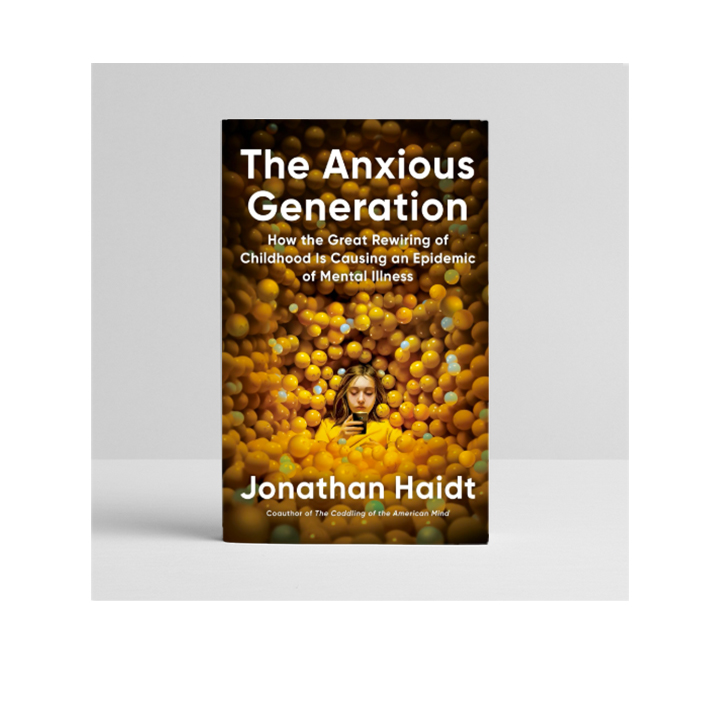"The Anxious Generation" book cover