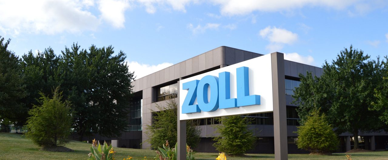 An Outside view of the Zoll Medical Facility