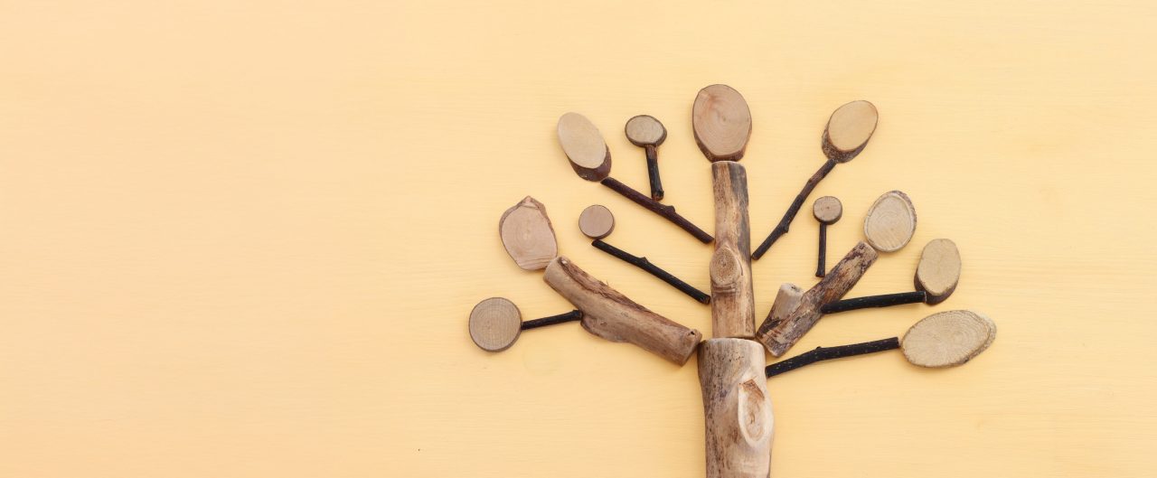 Artwork of a tree